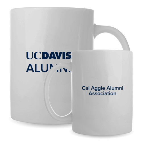  Full Color White Mug 15oz - UC Davis Alumni Cal Aggie Alumni Association