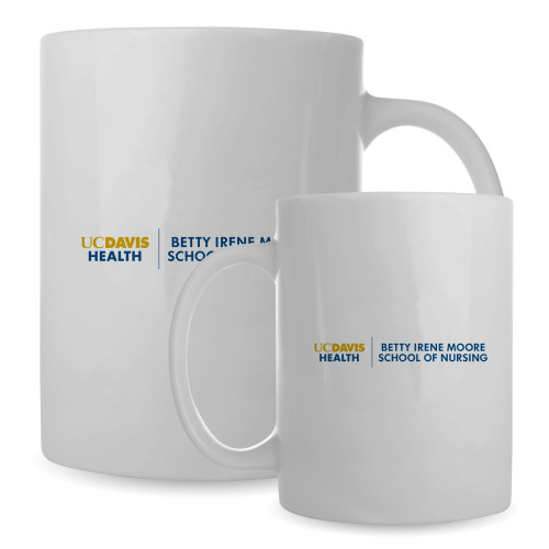  Full Color White Mug 15oz - Betty Irene Moore School of Nursing