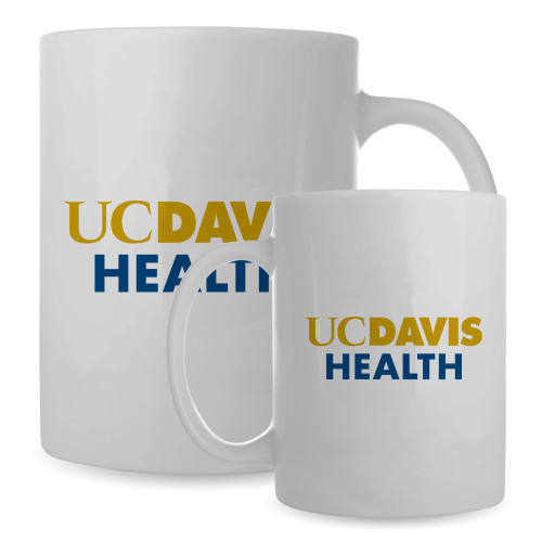  Full Color White Mug 15oz - UC Davis Health