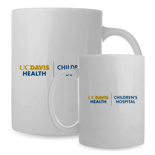  Full Color White Mug 15oz - UC Davis Childrens Hospital