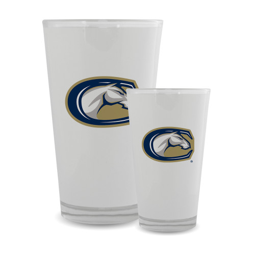  Full Color Glass 17oz - C Horse Mark