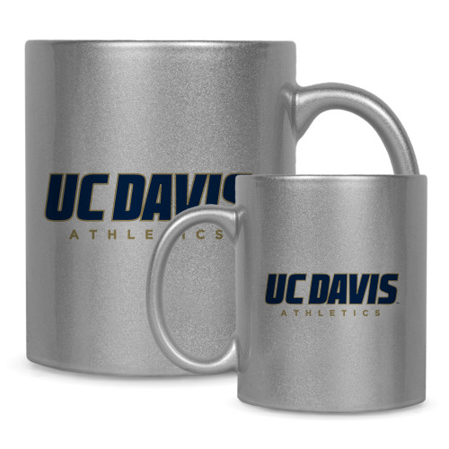  Full Color Silver Metallic Mug 11oz - Primary Athletics Mark
