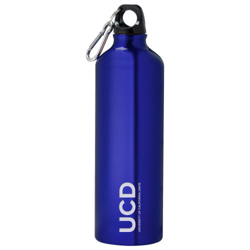  Venture Aluminum Blue Bike Bottle 26oz - Official Artwork Engraved