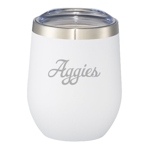  Corzo Vacuum Insulated White Cup 12oz - Official Artwork Engraved