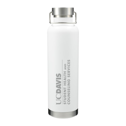  Thor Copper Vacuum Insulated White Bottle 32oz - UC Davis Student Health and Counseling ServicesEngraved