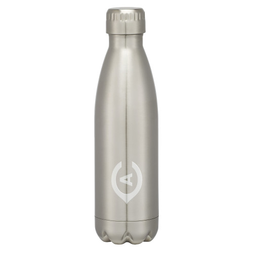  Swig Stainless Steel Silver Bottle 16oz - Secondary Athletics Mark Engraved