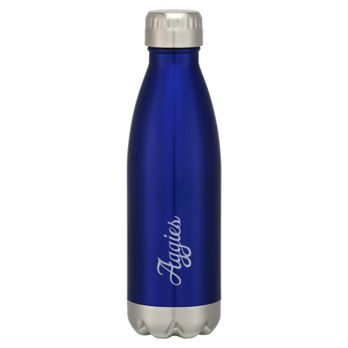  Swig Stainless Steel Blue Bottle 16oz - Official Artwork Engraved