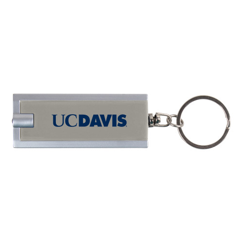  Turbo Silver Flashlight Key Holder - UC DAVIS