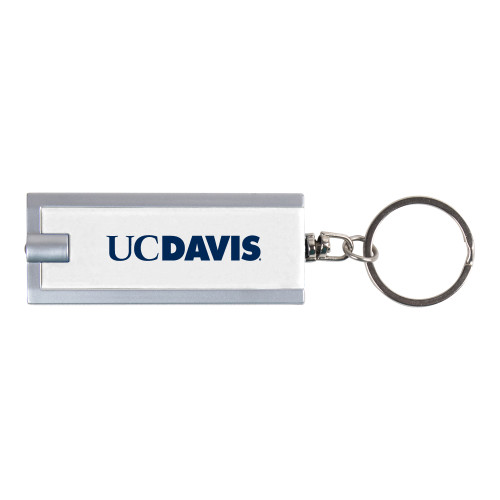  Turbo White Flashlight Key Holder - UC DAVIS