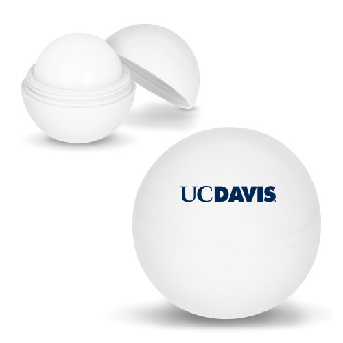  White Lip Moisturizer Ball - UC DAVIS