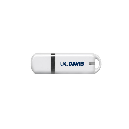  USB White Pen Drive 4G - UC DAVIS