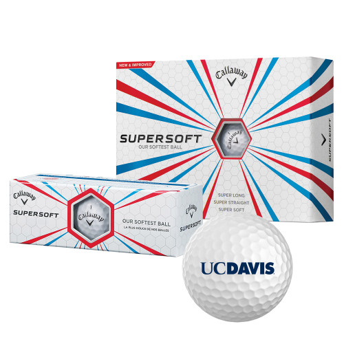  Callaway Supersoft Golf Balls 12/pkg - UC DAVIS