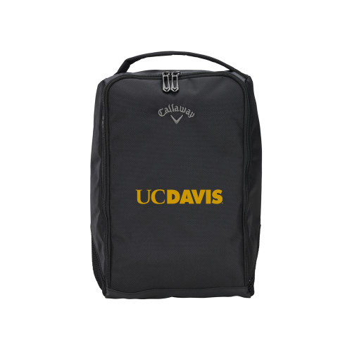  Callaway Clubhouse Black Golf Shoe Bag - UC DAVIS