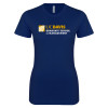 Thumbnail image for  Next Level Womens Navy Boyfriend Tee