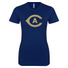 Thumbnail image for  Next Level Womens Navy Boyfriend Tee
