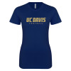 Thumbnail image for  Next Level Womens Navy Boyfriend Tee