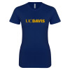 Thumbnail image for  Next Level Womens Navy Boyfriend Tee