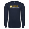 Thumbnail image for  Navy Long Sleeve T-Shirt