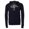 Thumbnail image for  Bella + Canvas Navy Fleece Hood