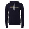 Thumbnail image for  Bella + Canvas Navy Fleece Hood