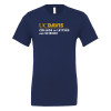 Thumbnail image for  Bella + Canvas Navy Jersey Cotton T Shirt