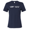 Thumbnail image for  Bella + Canvas Womens Navy Relaxed Cotton T Shirt