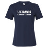 Thumbnail image for  Bella + Canvas Womens Navy Relaxed Cotton T Shirt