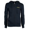 Thumbnail image for  ENZA Womens Navy Fleece Full Zip Hoodie