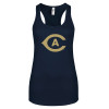 Thumbnail image for  Next Level Womens Navy Racerback Tank 