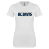 Thumbnail image for  Next Level Womens White Boyfriend Tee