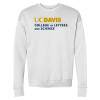 Thumbnail image for  Bella + Canvas White Fleece Crew