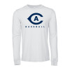 Thumbnail image for  Bella + Canvas White Jersey Cotton Long Sleeve T Shirt