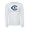 Thumbnail image for  Bella + Canvas White Jersey Cotton Long Sleeve T Shirt