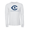 Thumbnail image for  Bella + Canvas White Jersey Cotton Long Sleeve T Shirt