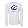 Thumbnail image for  Bella + Canvas White Jersey Cotton Long Sleeve T Shirt