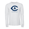 Thumbnail image for  Bella + Canvas White Jersey Cotton Long Sleeve T Shirt
