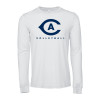 Thumbnail image for  Bella + Canvas White Jersey Cotton Long Sleeve T Shirt