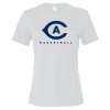 Thumbnail image for  Bella + Canvas Womens White Relaxed Cotton T Shirt