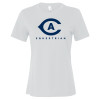 Thumbnail image for  Bella + Canvas Womens White Relaxed Cotton T Shirt