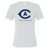 Thumbnail image for  Bella + Canvas Womens White Relaxed Cotton T Shirt