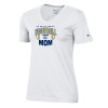 Thumbnail image for  Champion Womens White VNeck Tee