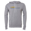 Thumbnail image for  Bella + Canvas Heather Grey Fleece Hood
