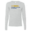 Thumbnail image for  Bella + Canvas Ash Grey Jersey Cotton Long Sleeve T Shirt
