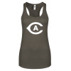 Thumbnail image for  Next Level Womens Charcoal Racerback Tank
