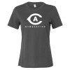 Thumbnail image for  Bella + Canvas Womens Asphalt Relaxed Cotton T Shirt