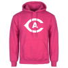 Thumbnail image for  Womens Fuchsia Fleece Hoodie