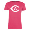 Thumbnail image for  Womens Hot Pink Short Sleeve Tee