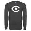 Thumbnail image for  Charcoal Long Sleeve T Shirt