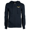 Thumbnail image for  ENZA Womens Navy Fleece Full Zip Hoodie