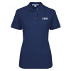 Thumbnail image for  Womens Silk Touch Navy Pique Polo